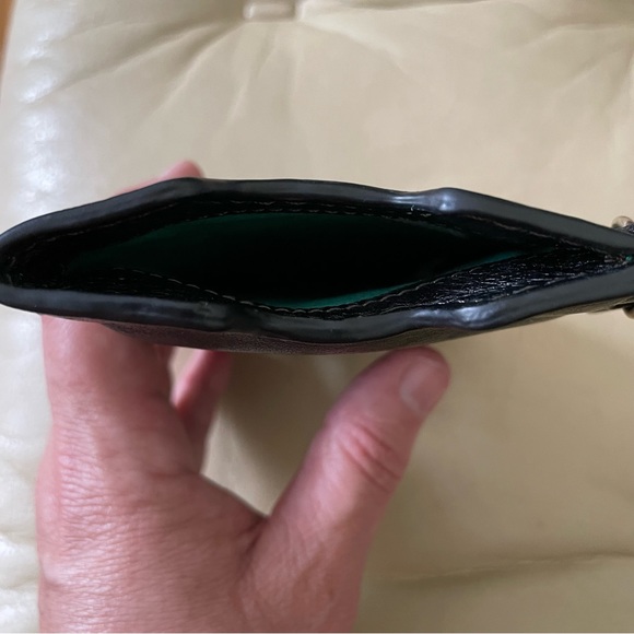 Fossil Genuine Cowhide Leather Mini Wallet/change holder and Phone Holder - Picture 7 of 8